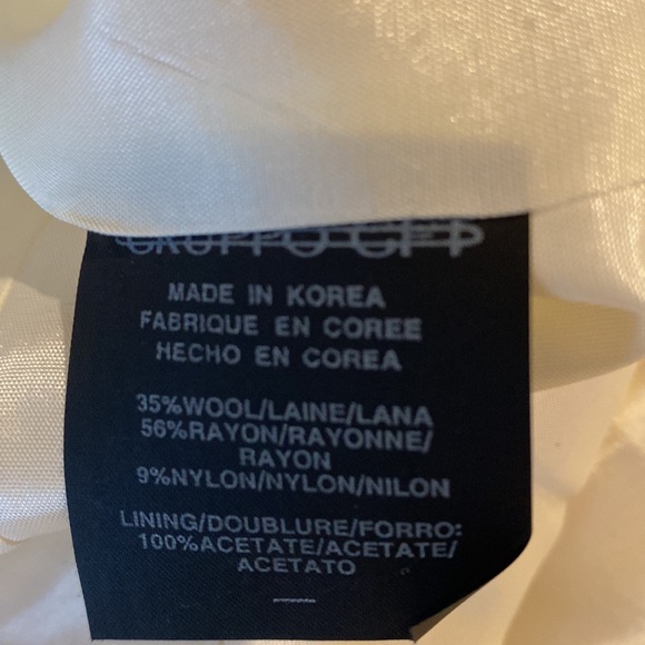 Emanuel by Emanuel Ungaro wool blend blazer-10 - Picture 6 of 6